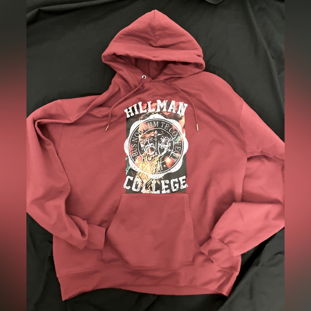 Hillman College Hoodie The Original HBCU Burgundy Maroon Hoodie